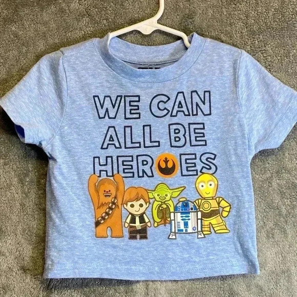 Star Wars Other - Star Wars we can all be friend’s T-shirt baby size 12‎ months